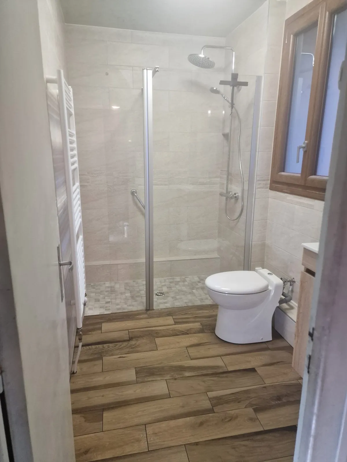 Salle de bains après travaux